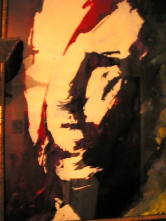 Autoritratto 1998 - acquerello e pastelli su carta